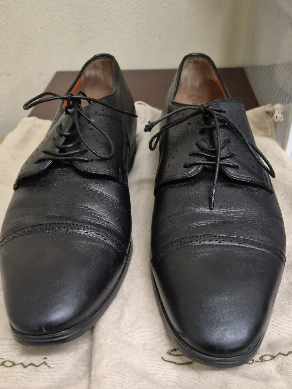 Santoni elegant black